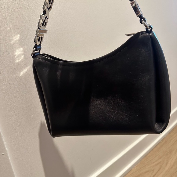 ALEXANDER WANG Women Marquess Medium Hobo Leather Bag - Picture 2 of 7